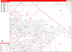 Red Line Map Example